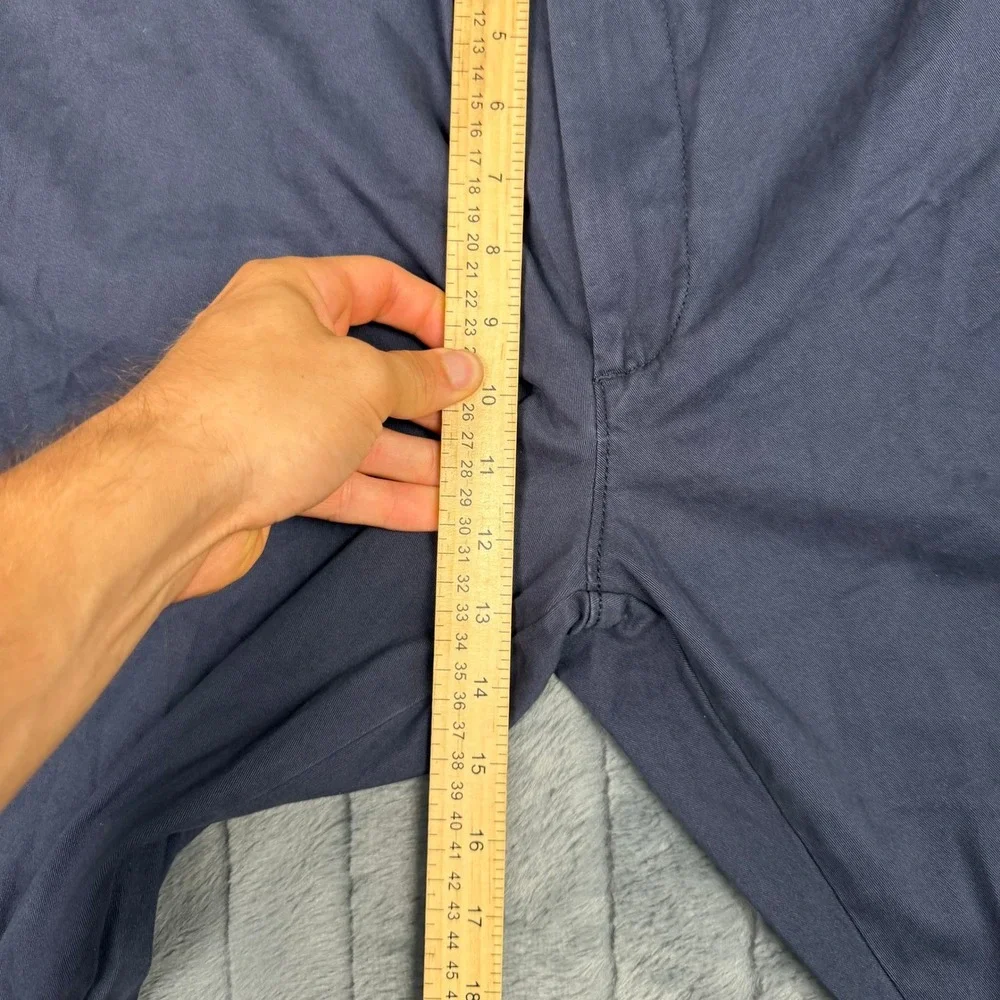 Mutual Weave Mens Big & Tall Chino Pants Parisian Navy 46x29 NWT 328154